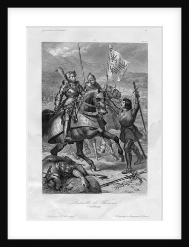 The Battle of Fornovo by Jean-Mathias Fontaine