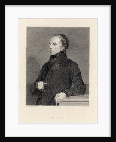 Portrait of Francois-Pierre-Guillaume Guizot by Anonymous