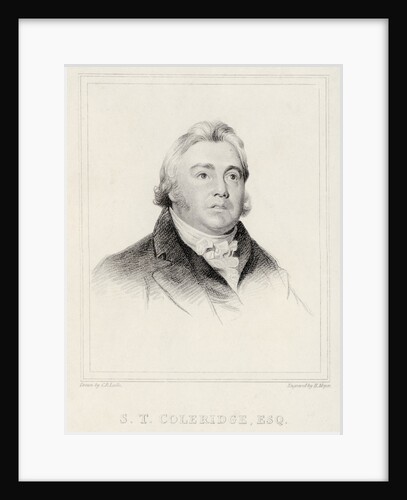 Portrait of Samuel Taylor Coleridge by Henry Hoppner Meyer