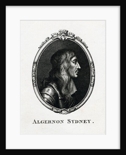 Algernon Sydney Engraving by Anonymous