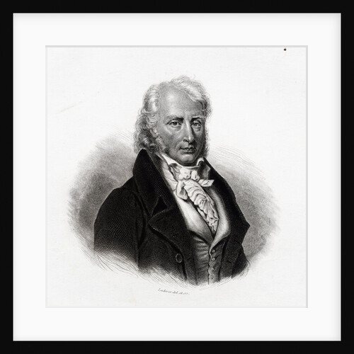 Benjamin Constant de Rebecque Engraving by Anonymous