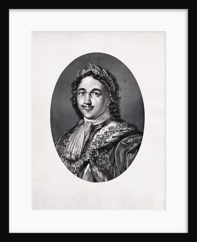 Peter the Great Engraving by Anonymous
