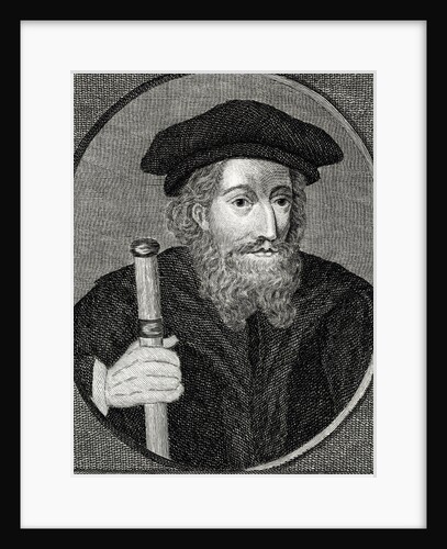 John Wyckliffe Engraving by Anonymous