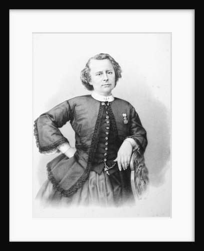 Rosa Bonheur Engraving by Louis Emmanuel Soulange Teissier