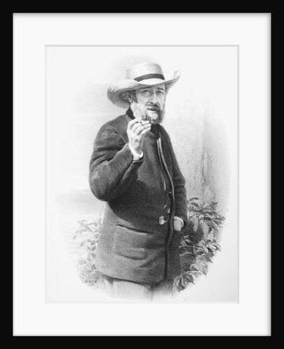 Paul Gavarni Engraving by Jean Baptiste Adolph Lafosse