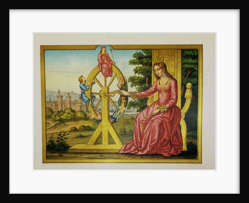 The Wheel of Fortune Color Print by Anonymous