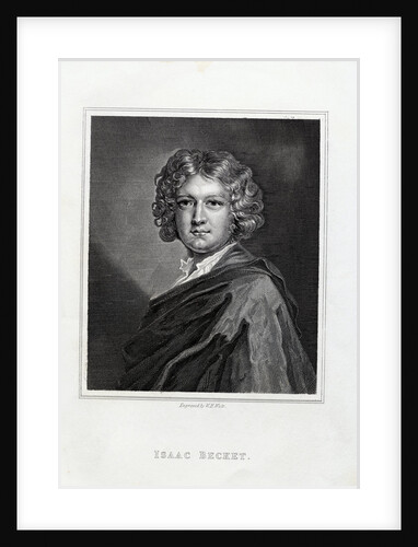 Engraving Print of Isaac Becket by W.H. Watt
