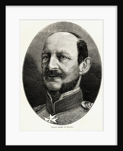 Prince Albert of Prussia Print by Anonymous