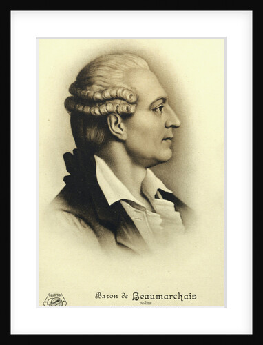Baron de Beaumarchais Illustration by Anonymous