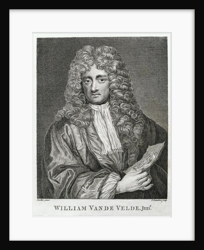 William Van De Velde, Junr. by Godfrey Kneller
