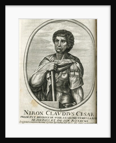 Neron. Claudius Cesar Engraving by Anonymous