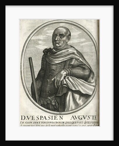 D.Vespasien Augustea Engraving by Anonymous