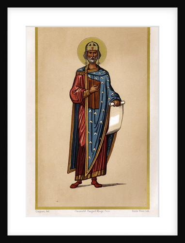 Book Illustration of King Solomon by Anonymous