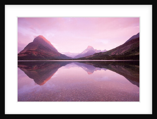 Serene lake in Montana by Anonymous