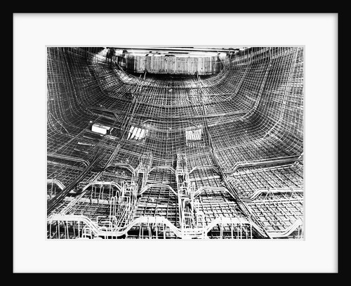 Interior of Ship Under Construction by Anonymous