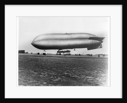 Guiding an Airship to Shelter by Anonymous