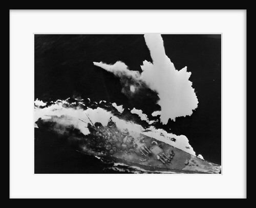 Battleship Yamato Under Attack by Anonymous