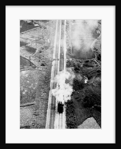 Japanese Passenger Train Stopped by Bombs by Anonymous