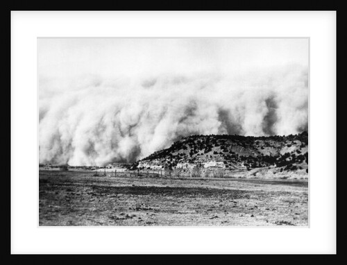 Dust Storm in Texas Panhandle by Anonymous
