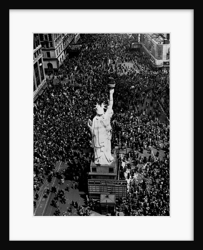 V-E Day in Times Square by Anonymous