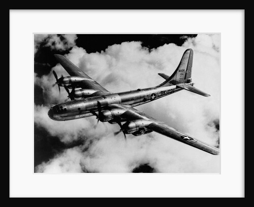 Boeing B-50A Superfortress in Flight by Anonymous