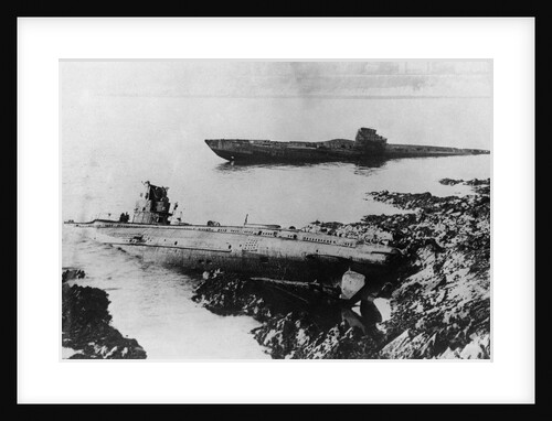 U-Boats Washed on Cornish Coast by Anonymous