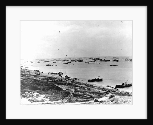 Omaha Beach on D-Day by Anonymous