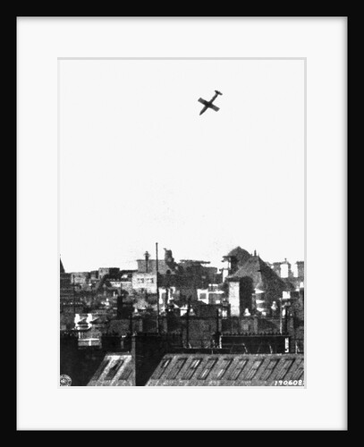 V-1 Flying Bomb over England by Anonymous