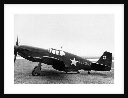 North American P-51B Mustang by Anonymous