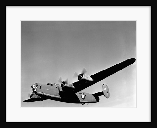 B-24 Liberator in Flight by Anonymous