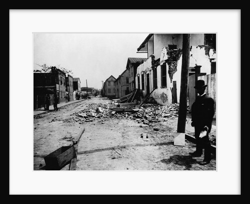 Damage Caused by the 1886 Earthquake by Anonymous