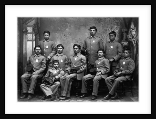 Native American Boys at Carlisle School by Anonymous