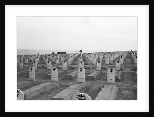 US Marine Corps Cemetery by Anonymous