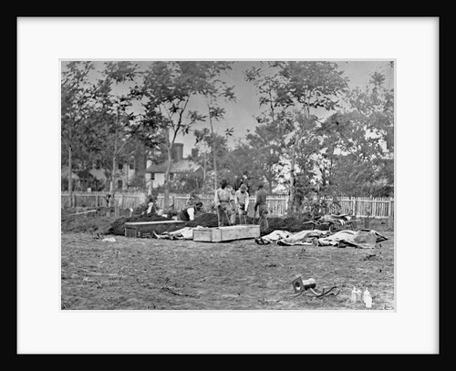 Burying Civil War Soldiers by Anonymous