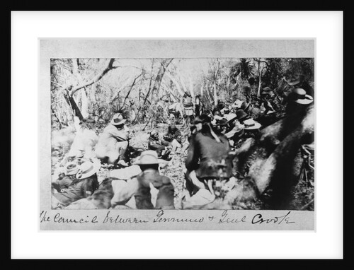 Geronimo Holding Council by Anonymous