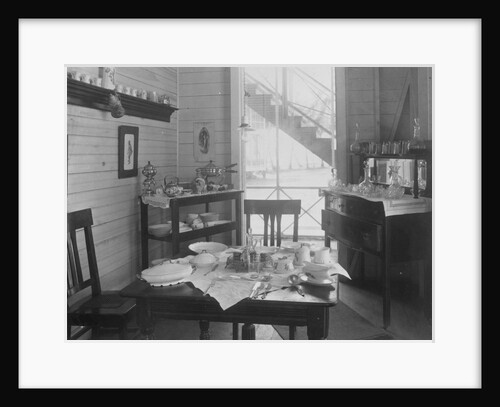 Dining Room in Four Family Household by Anonymous