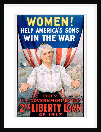 Women! Help America's Sons Win the War Poster by R.H. Porteous