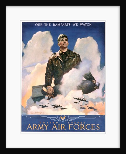 O'Er the Ramparts We Watch Recruitment Poster by Jes Schlaikjer