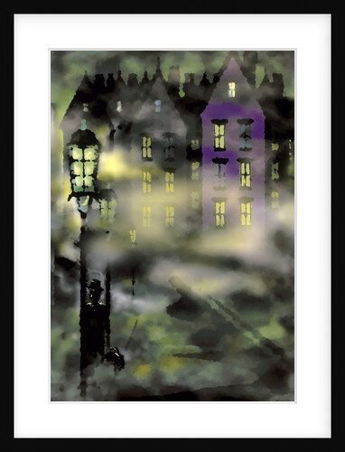 Creepy street scene by Anonymous