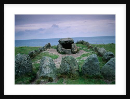 Stone Age Grave on German Island by Anonymous