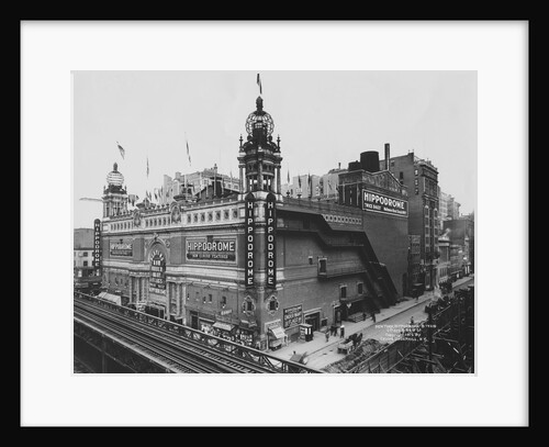Hippodrome Theater in Manhattan by Anonymous