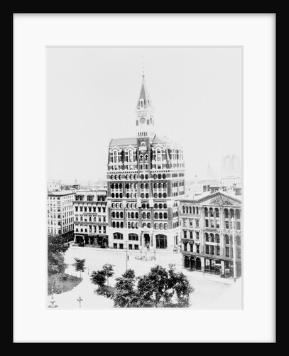 Old New York Times Building by Anonymous