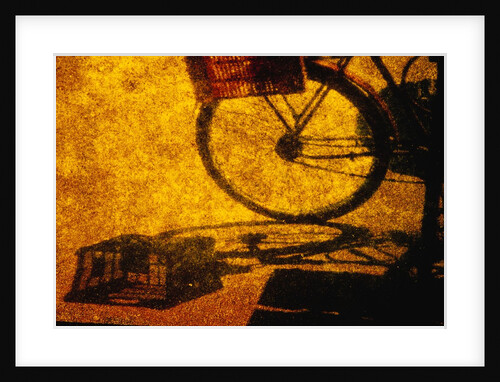 Bicycle Casting Shadow by Anonymous