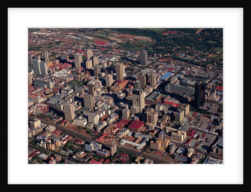 Aerial View of Downtown Pretoria by Anonymous