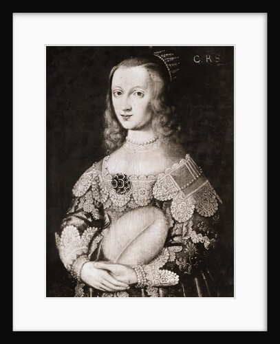 Portrait of Queen Christina of Sweden by Anonymous