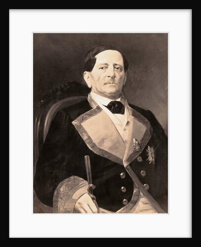 Portrait of Antonio Lopez de Santa Anna by Anonymous