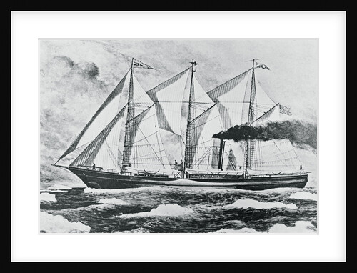 Painting of the S.S. Roosevelt by Anonymous