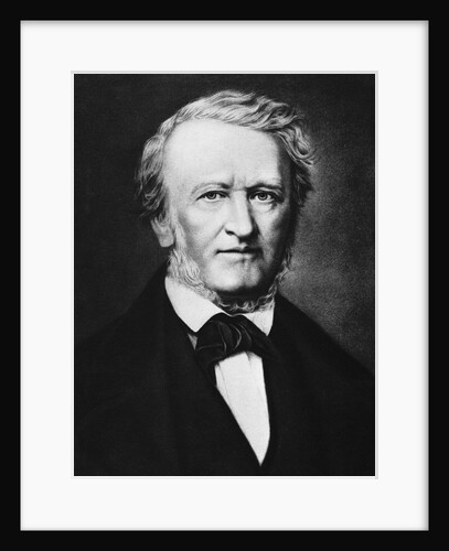 Portrait of German Composer Richard Wagner by Anonymous