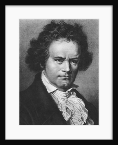 Portrait of Composer Ludwig Van Beethoven by Anonymous