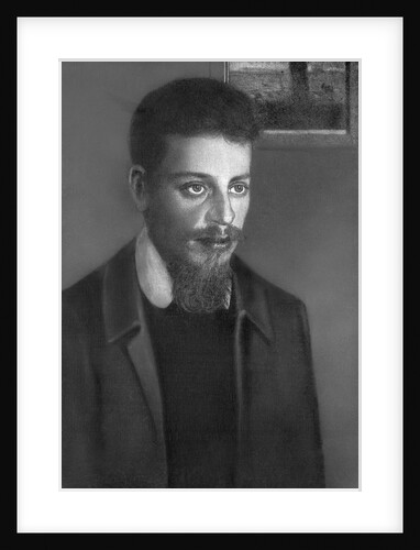 Illustration of Rainer Maria Rilke by Anonymous